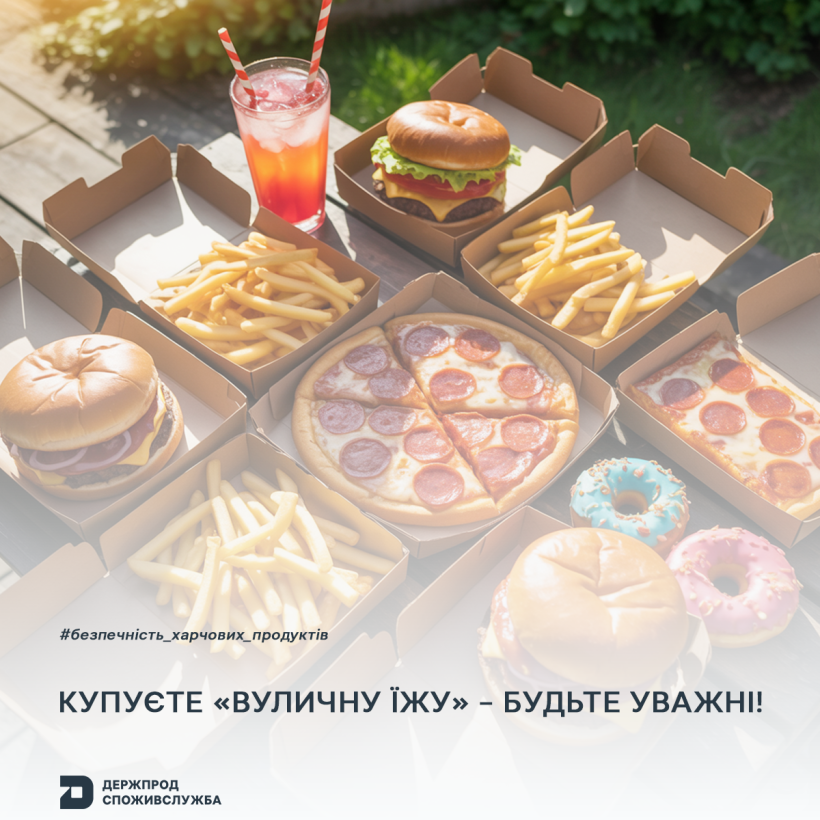 Безпечність харчових продуктів: купуєте «вуличну їжу» – будьте уважні!