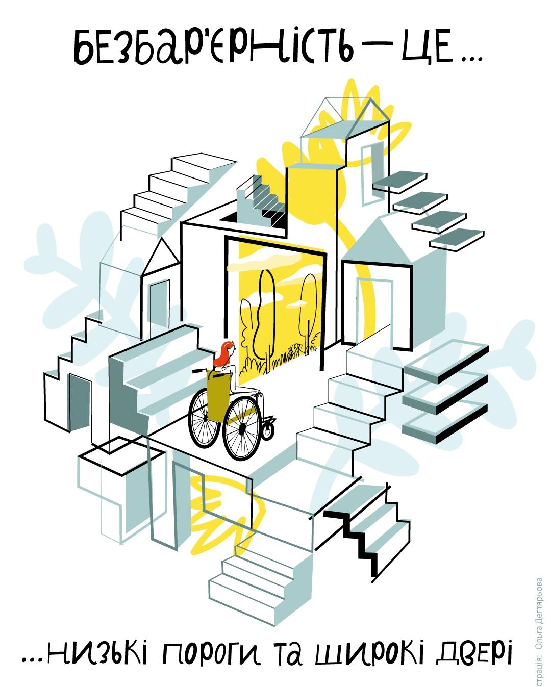 Словник безбар’єрності: людина з інвалідністю