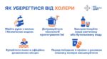 Як уберегтися від холери – рекомендації Центру громадського здоров’я МОЗ України