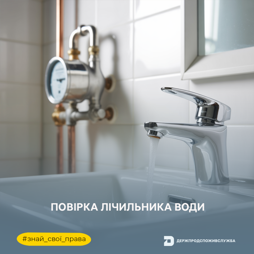 Знай свої права: кожні 4 роки потрібно здійснювати повірку лічильника води