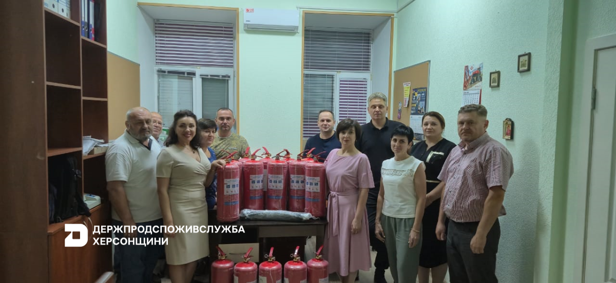 Держпродспоживслужба Херсонщини продовжує підтримувати українських захисників