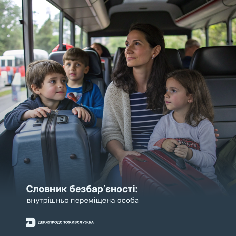Словник безбар’єності: внутрішньо переміщена особа