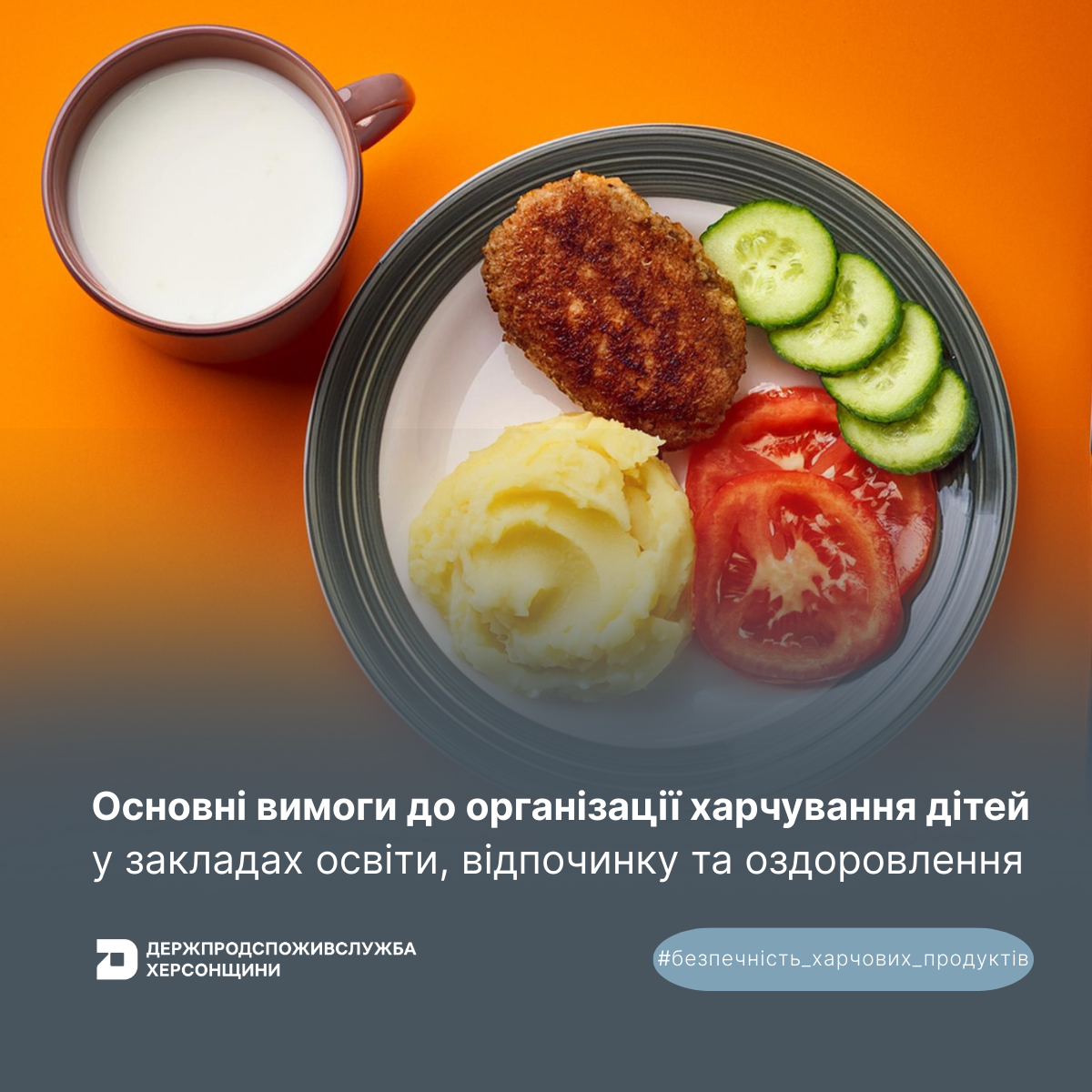 Основні вимоги до організації харчування дітей в закладах освіти, відпочинку та оздоровлення
