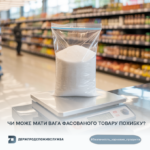 Цукор Безпечність харчових продуктів: чи може мати похибку вага фасованого товару?
