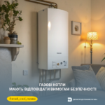 Знай свої права: газові котли мають відповідати вимогам безпечності