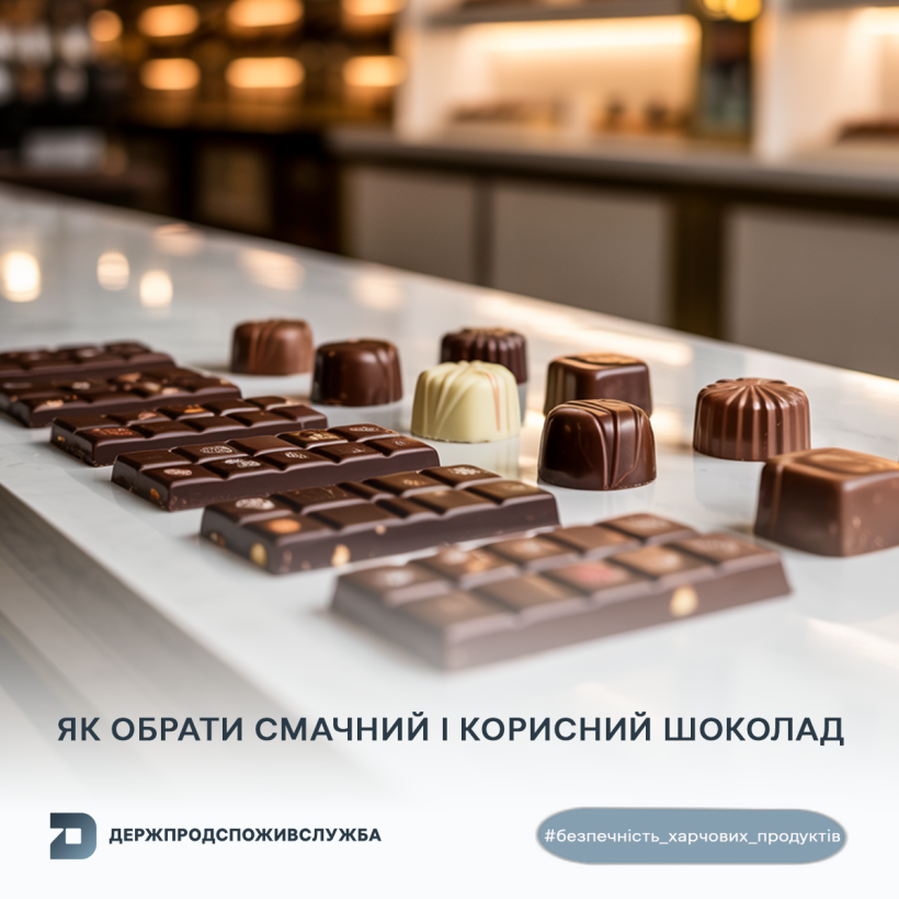 Безпечність харчових продуктів: як обрати смачний і корисний шоколад