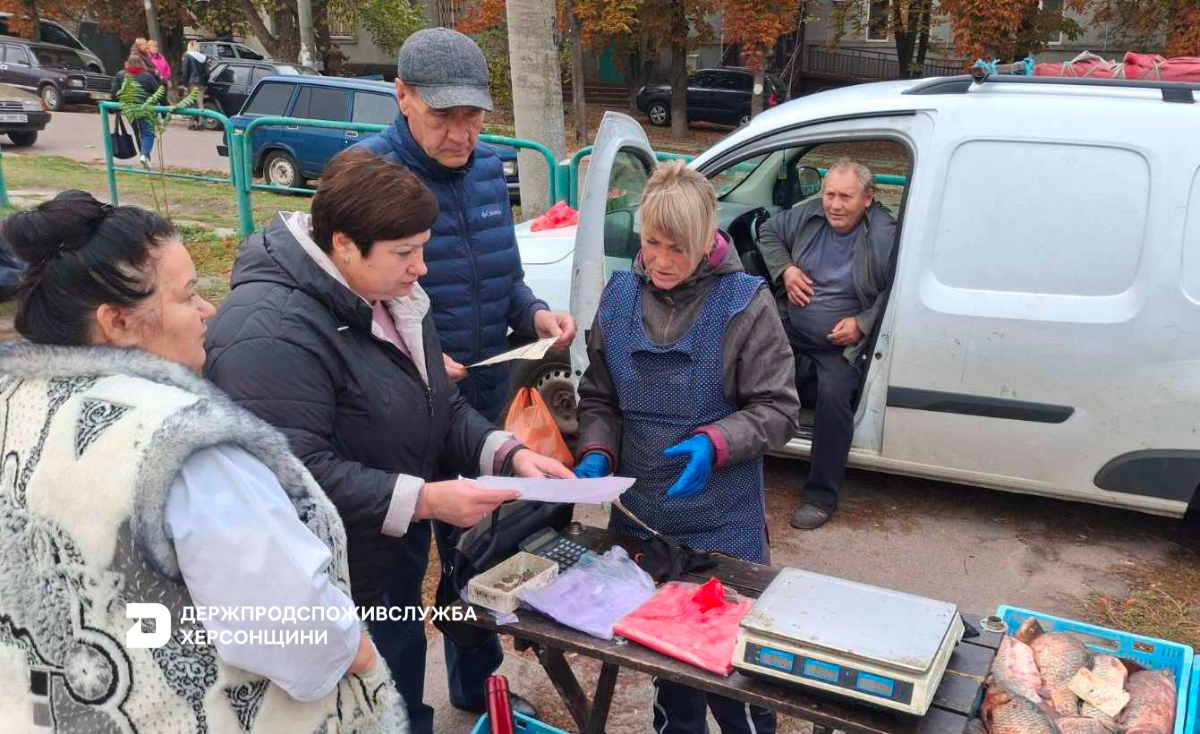 Контроль за обігом водних біоресурсів: спільні рейди Держпродспоживслужби Херсонщини та Херсонського рибоохоронного патруля