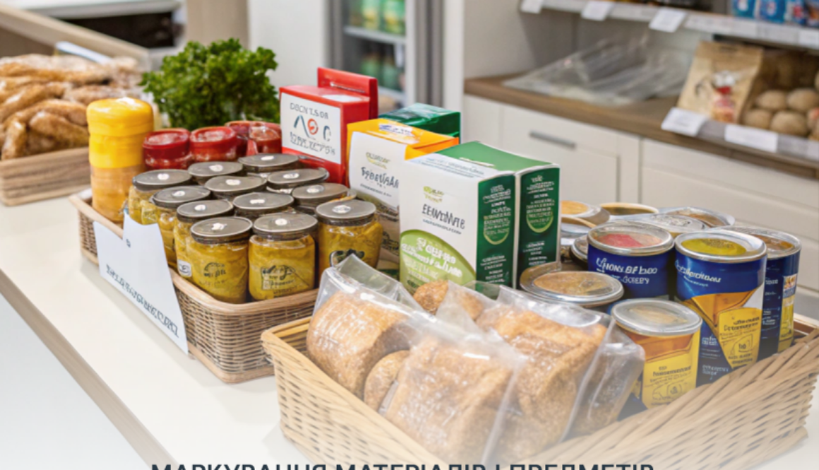 Безпечність харчових продуктів: маркування матеріалів і предметів, призначених для контакту з харчовими продуктами