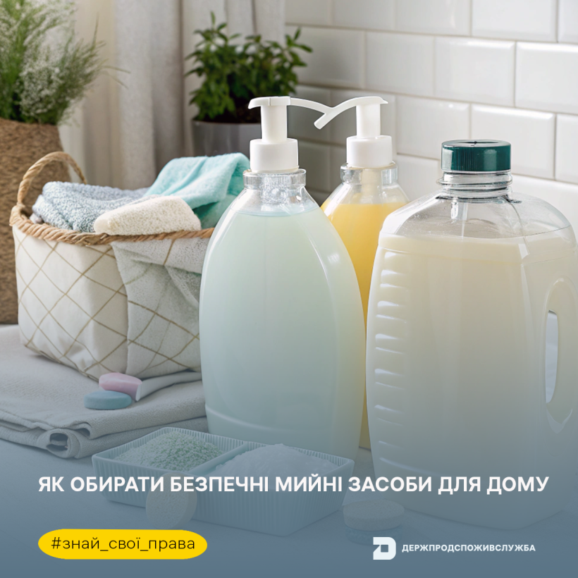 Знай свої права: як обирати безпечні мийні засоби для дому