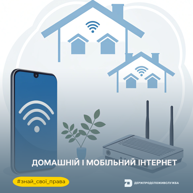 Знай свої права: домашній і мобільний інтернет