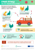 Грип птиці: як уникнути захворювання при перевезенні