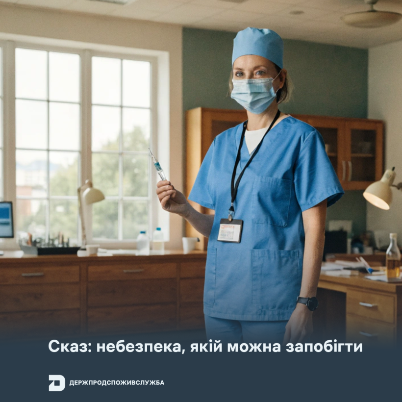 Сказ: небезпека, якій можна запобігти