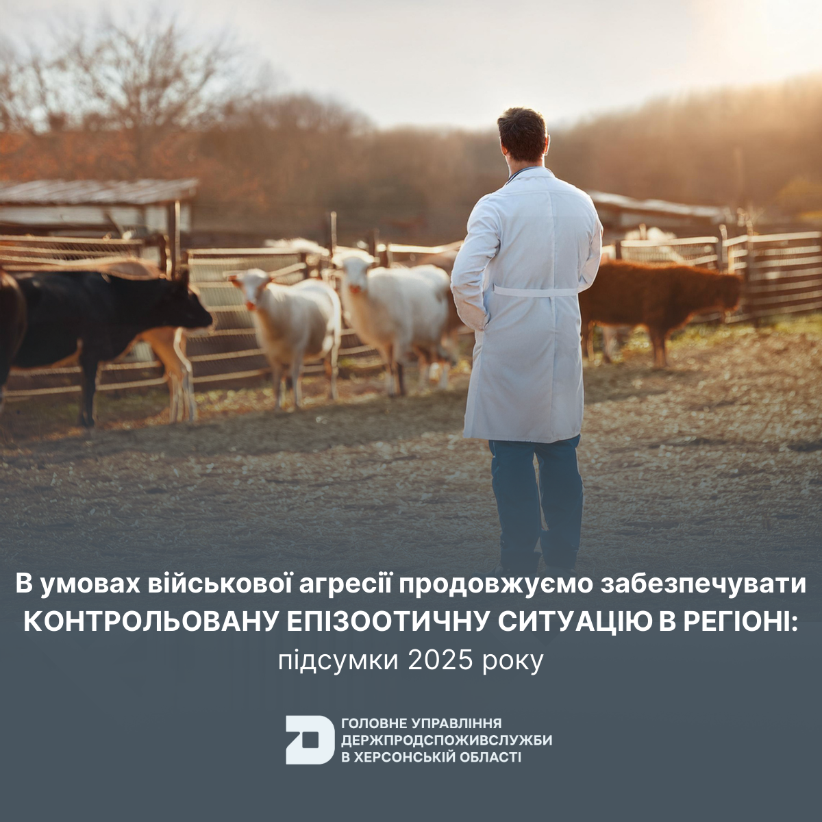 В умовах військової агресії продовжуємо забезпечувати контрольовану епізоотичну ситуацію в регіоні: підсумки 2025 року
