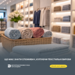 Що має знати споживач, купуючи текстильні вироби