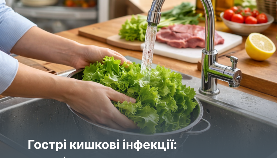 Гострі кишкові інфекції: прості правила щоденного захисту