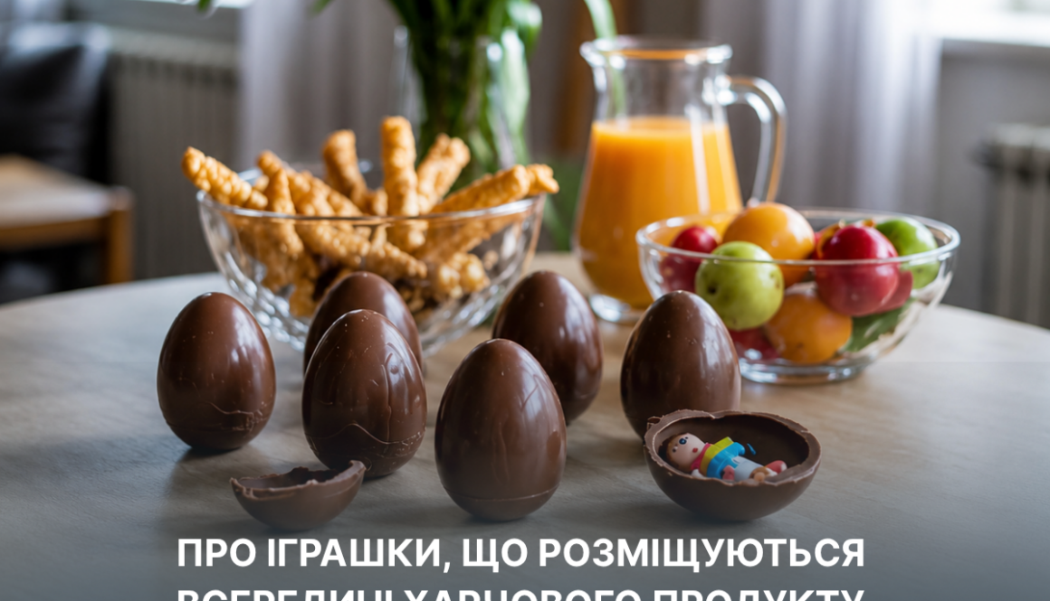 Знай свої права: про іграшки, що розміщуються всередині харчового продукту