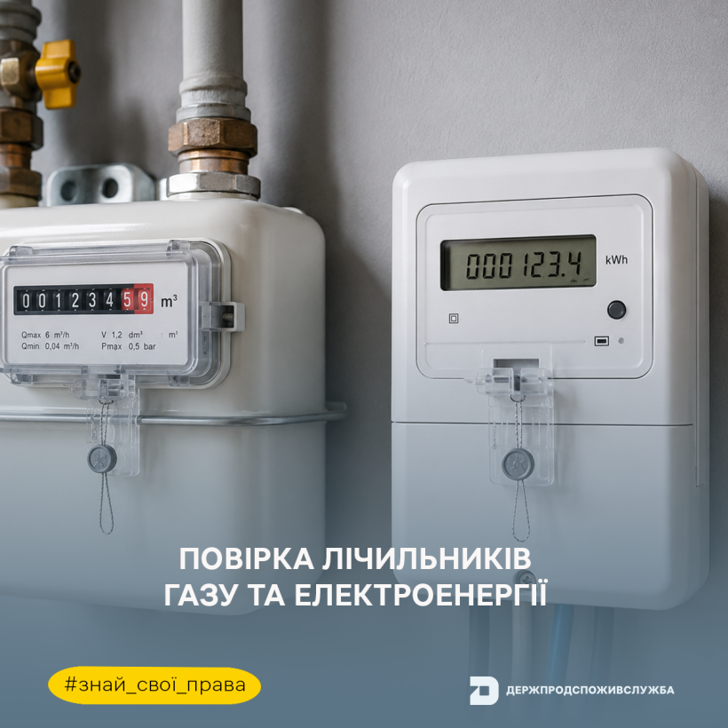 Знай свої права: повірка лічильників газу та електроенергії