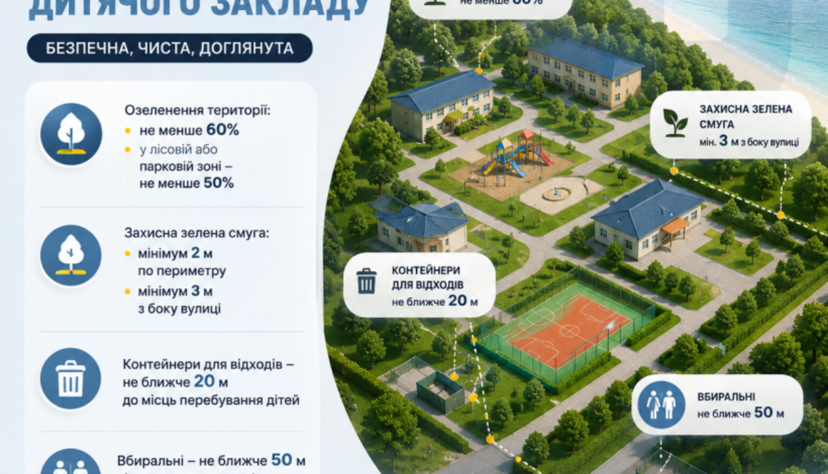 Територія дитячого закладу: безпека починається з навколишнього середовища
