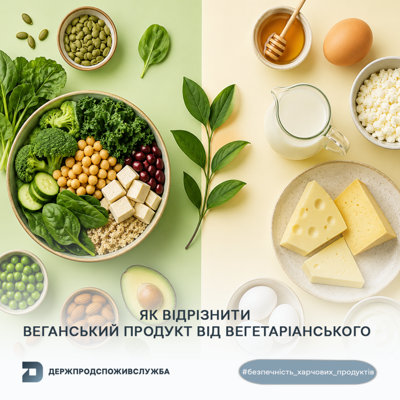 Знай свої права: як відрізнити веганський продукт від вегетаріанського