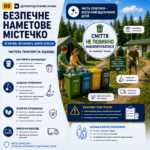 Безпечне наметове містечко: чому чистота території має значення?