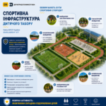 Спортивні майданчики та фізична активність: важлива складова дитячого оздоровлення