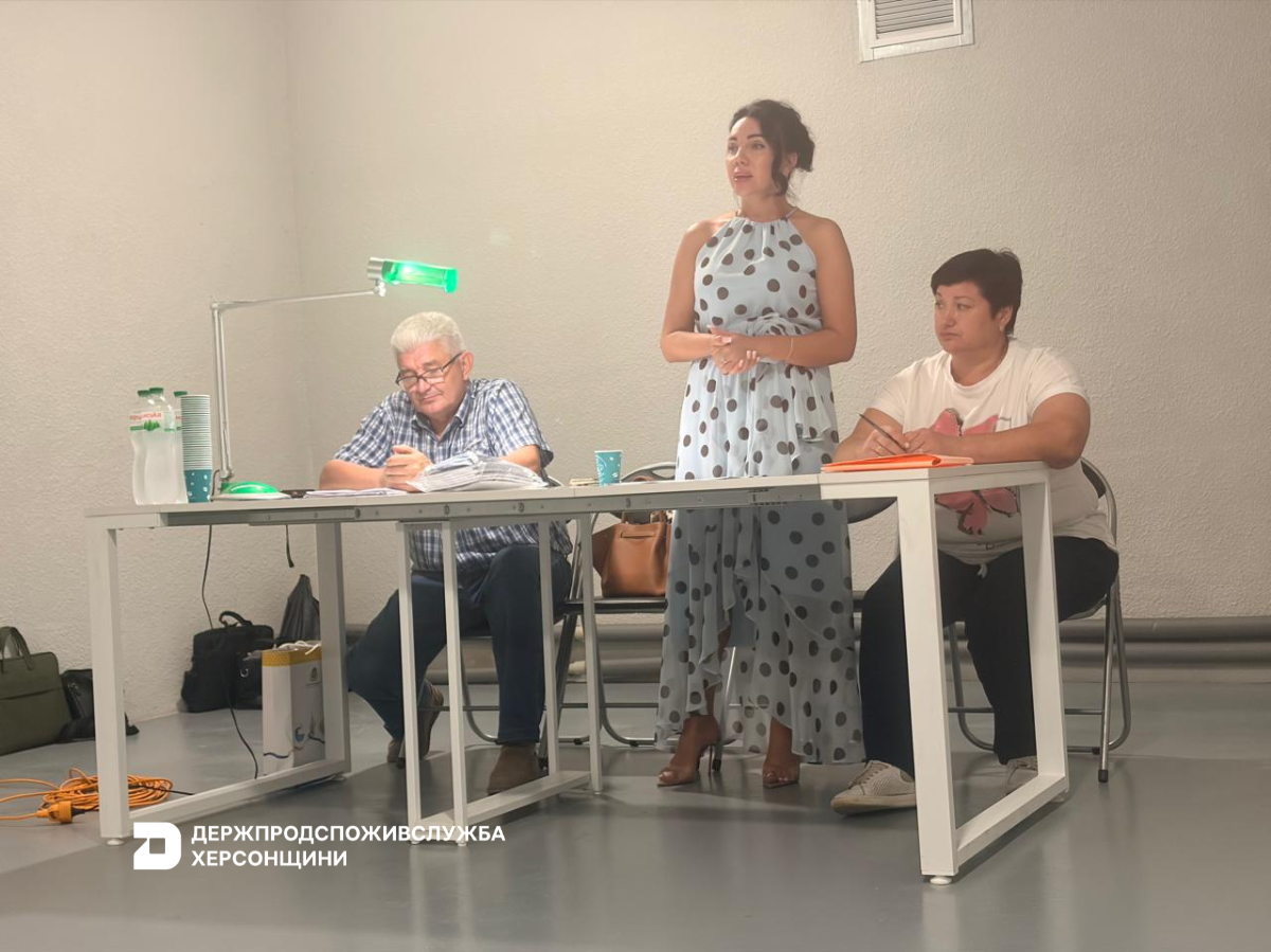 У Бериславському районі проаналізували результати роботи Держпродспоживслужби за перше півріччя в умовах безпекових викликів