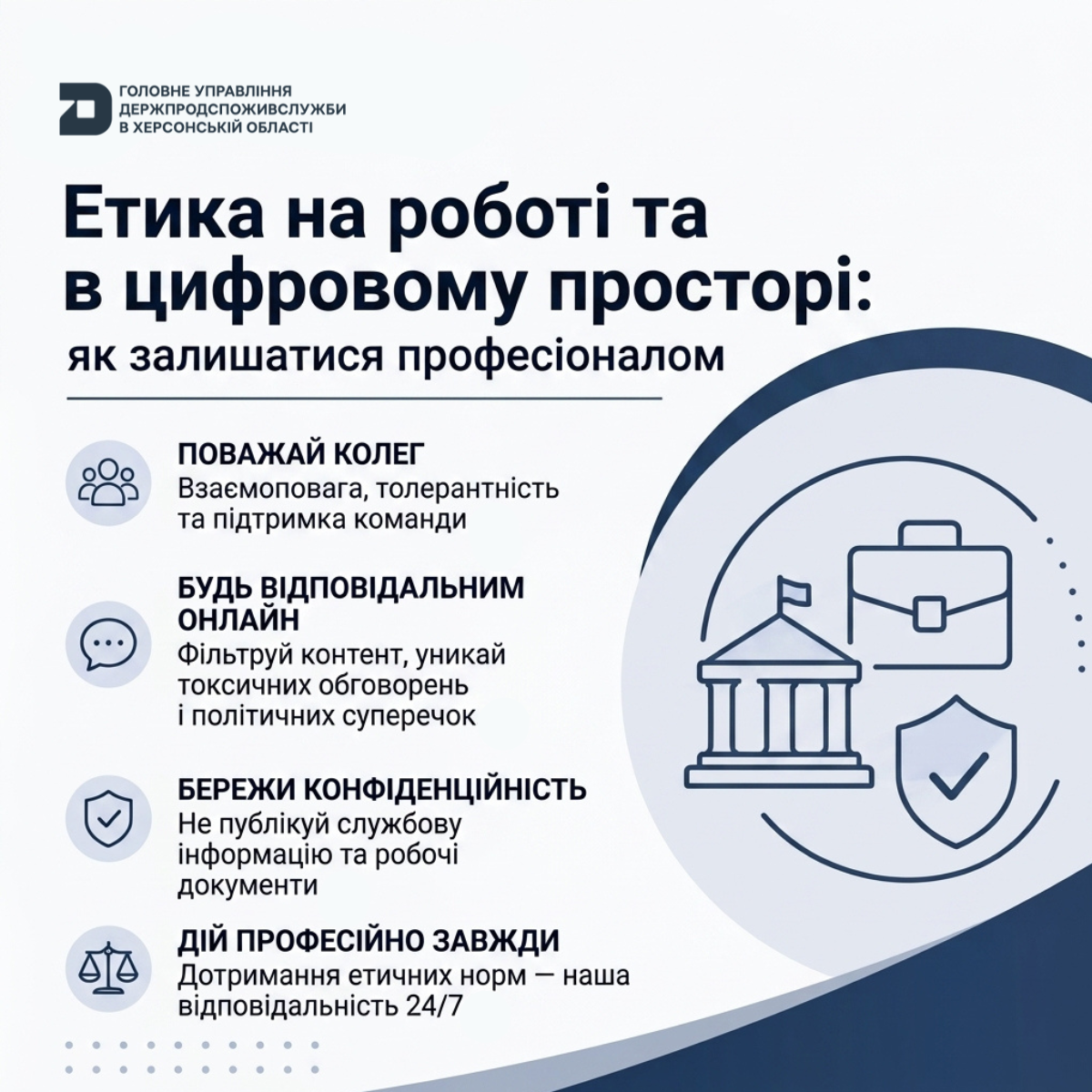 Етика на роботі та в цифровому просторі: як залишатися професіоналом